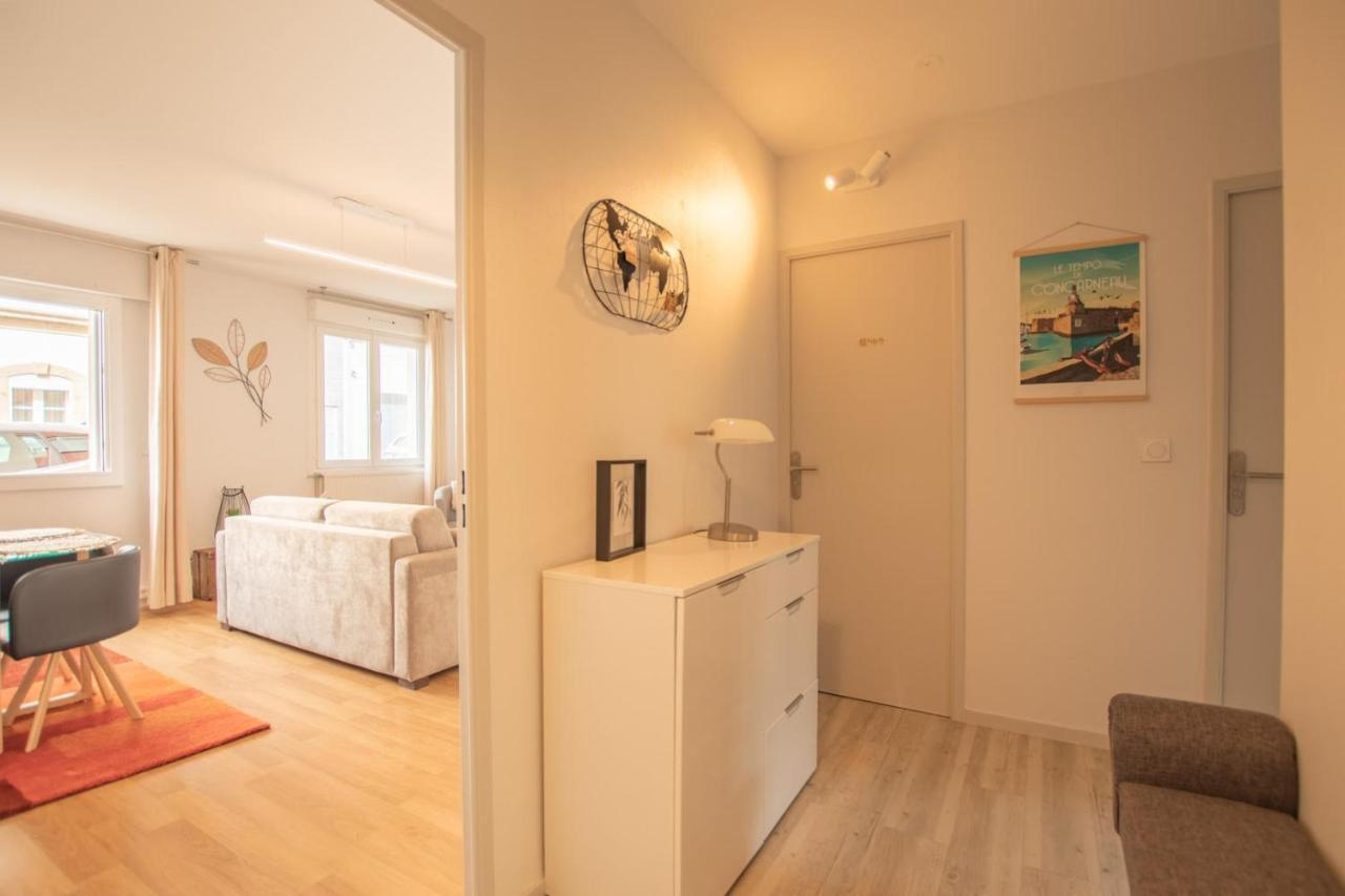Appartement Hyper Centre Avec Garage Prive Concarneau Eksteriør bilde